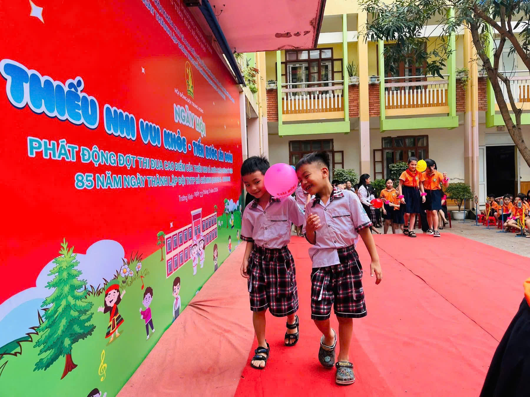 NGÀY HỘI “THIẾU NHI VUI KHỎE – TIẾN BƯỚC LÊN ĐOÀN