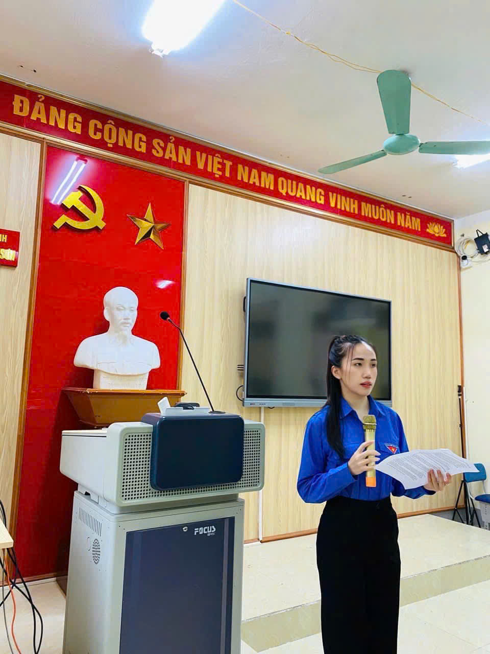 Đại hội chi đoàn TNCS Hồ Chí Minh nhiệm kỳ 2024 - 2026.
