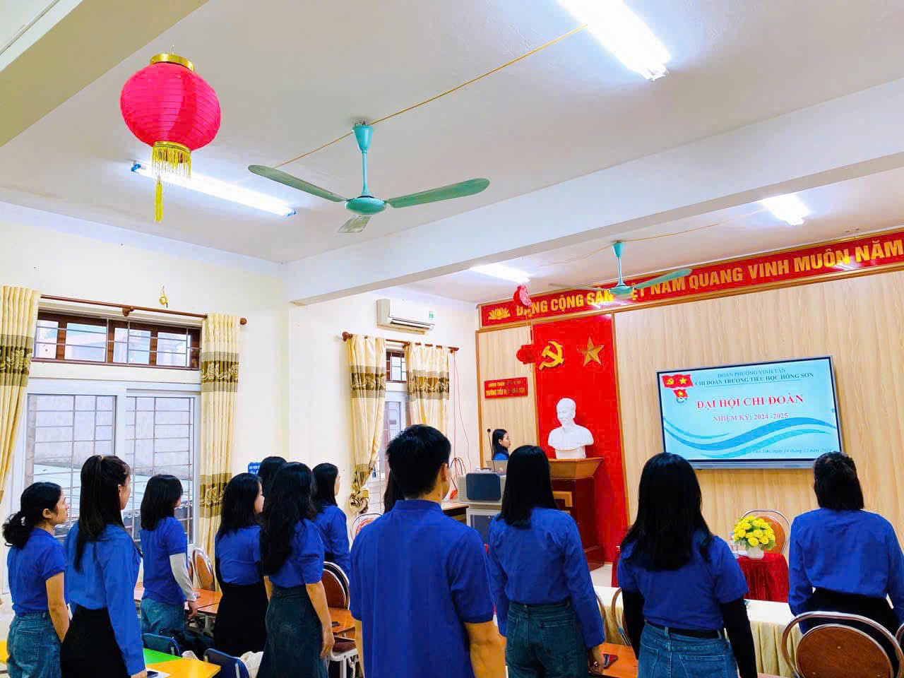 Đại hội chi đoàn TNCS Hồ Chí Minh nhiệm kỳ 2024 - 2026.