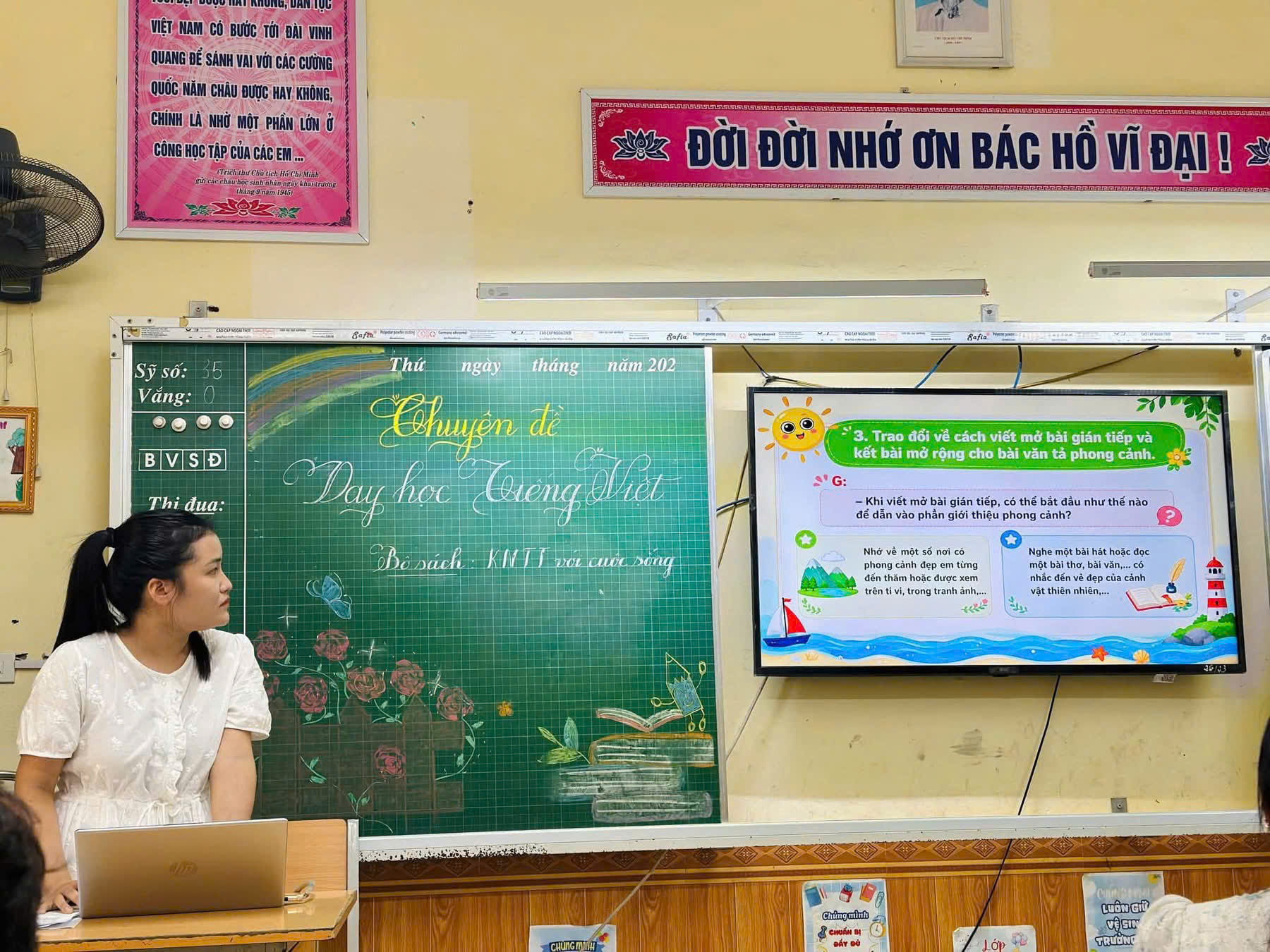 MỘT BUỔI SÁNG – MỘT HÀNH TRÌNH LAN TỎA GIÁ TRỊ CỦA VIỆC DẠY VÀ HỌC