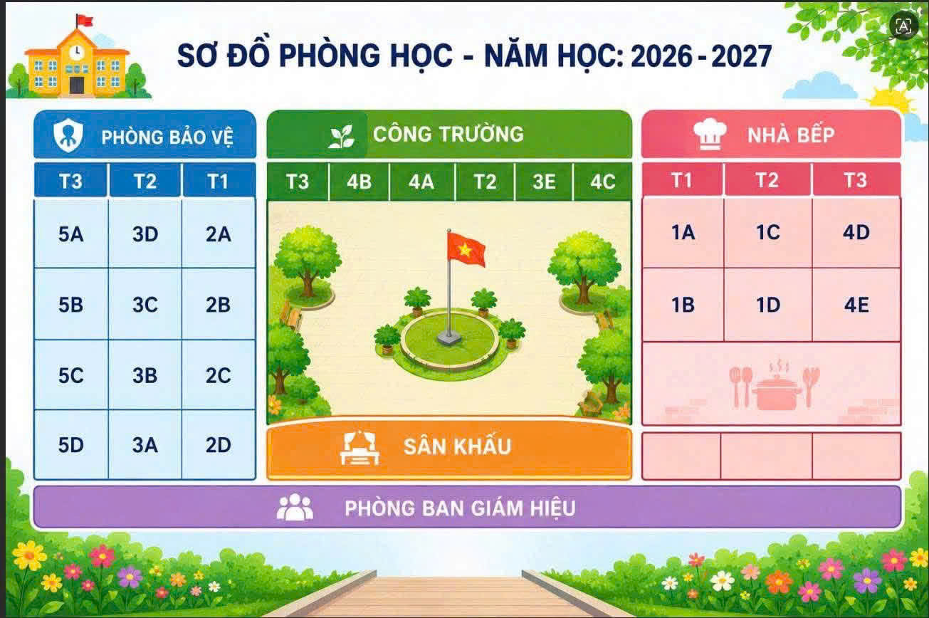 Trường Tiểu học Hồng Sơn hân hoan đón chào năm học mới 2026 - 2027. ❤️❤️❤️