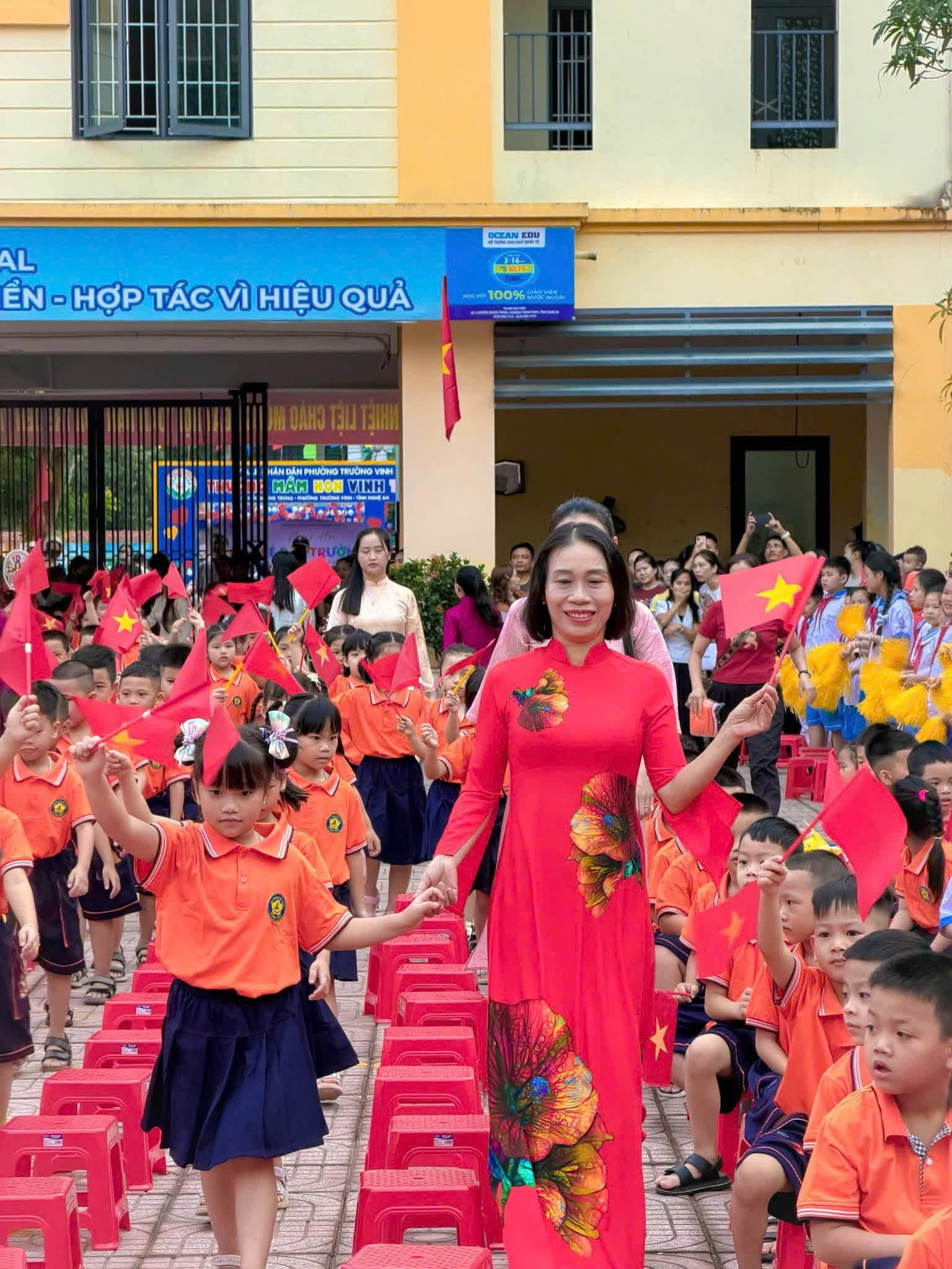 TRƯỜNG TIỂU HỌC TRƯỜNG VINH 1 HÂN HOAN CHÀO ĐÓN NĂM HỌC MỚI 2026–2027