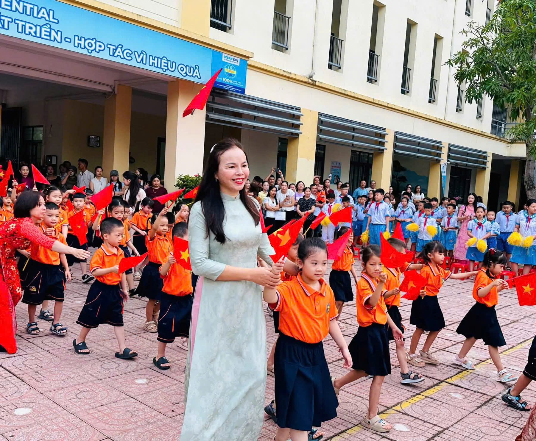 TRƯỜNG TIỂU HỌC TRƯỜNG VINH 1 HÂN HOAN CHÀO ĐÓN NĂM HỌC MỚI 2026–2027