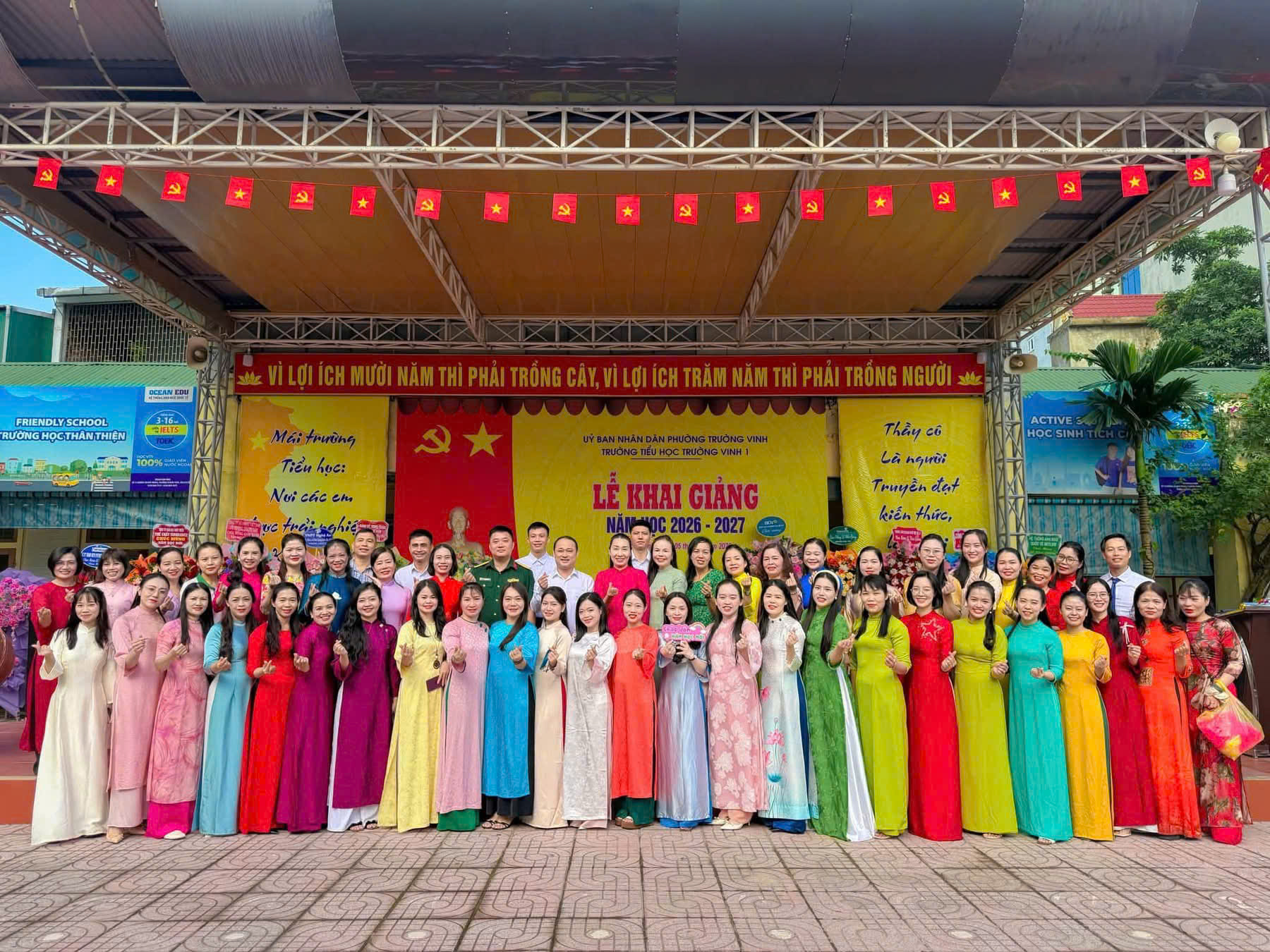 TRƯỜNG TIỂU HỌC TRƯỜNG VINH 1 HÂN HOAN CHÀO ĐÓN NĂM HỌC MỚI 2026–2027