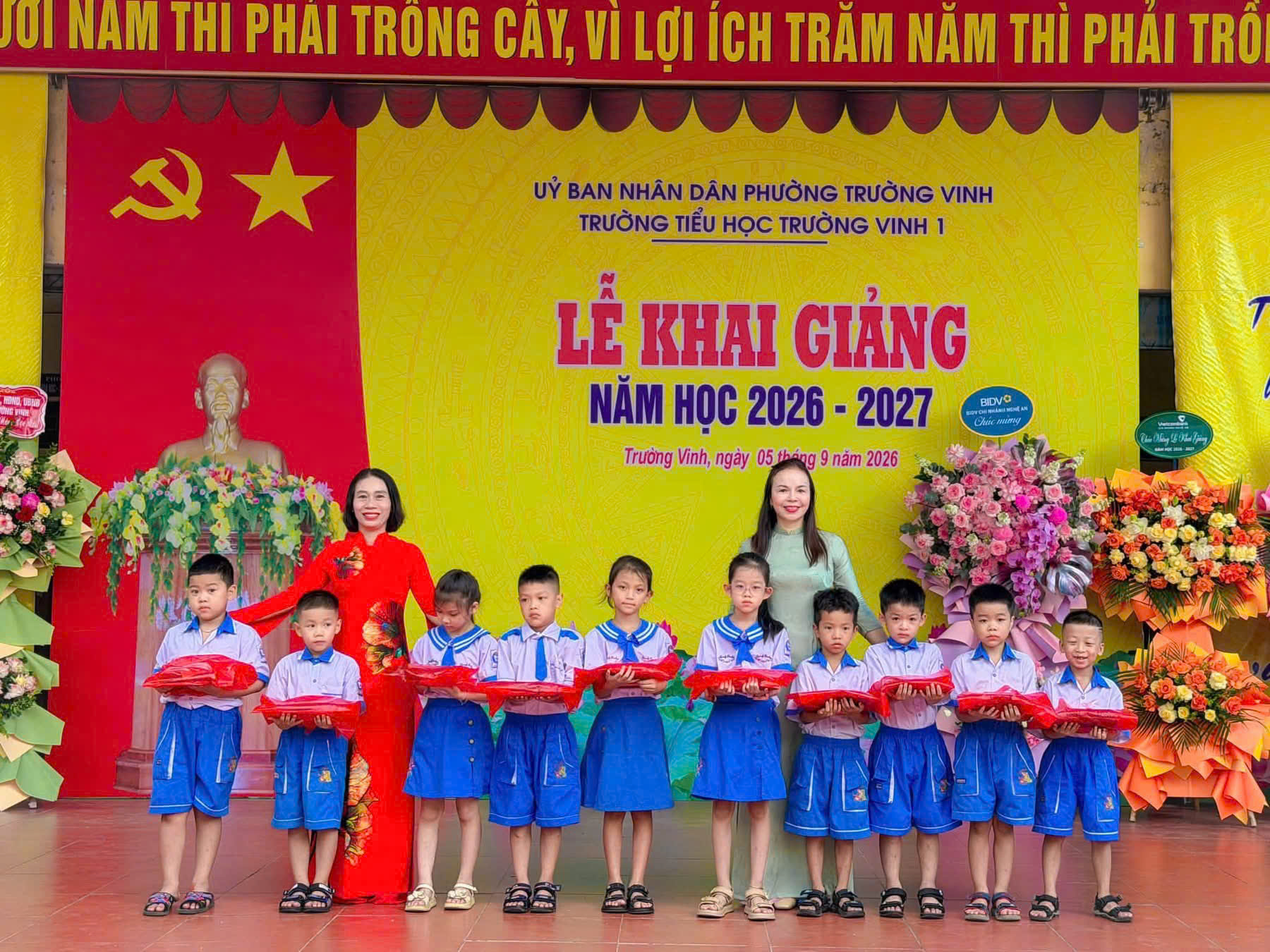TRƯỜNG TIỂU HỌC TRƯỜNG VINH 1 HÂN HOAN CHÀO ĐÓN NĂM HỌC MỚI 2026–2027