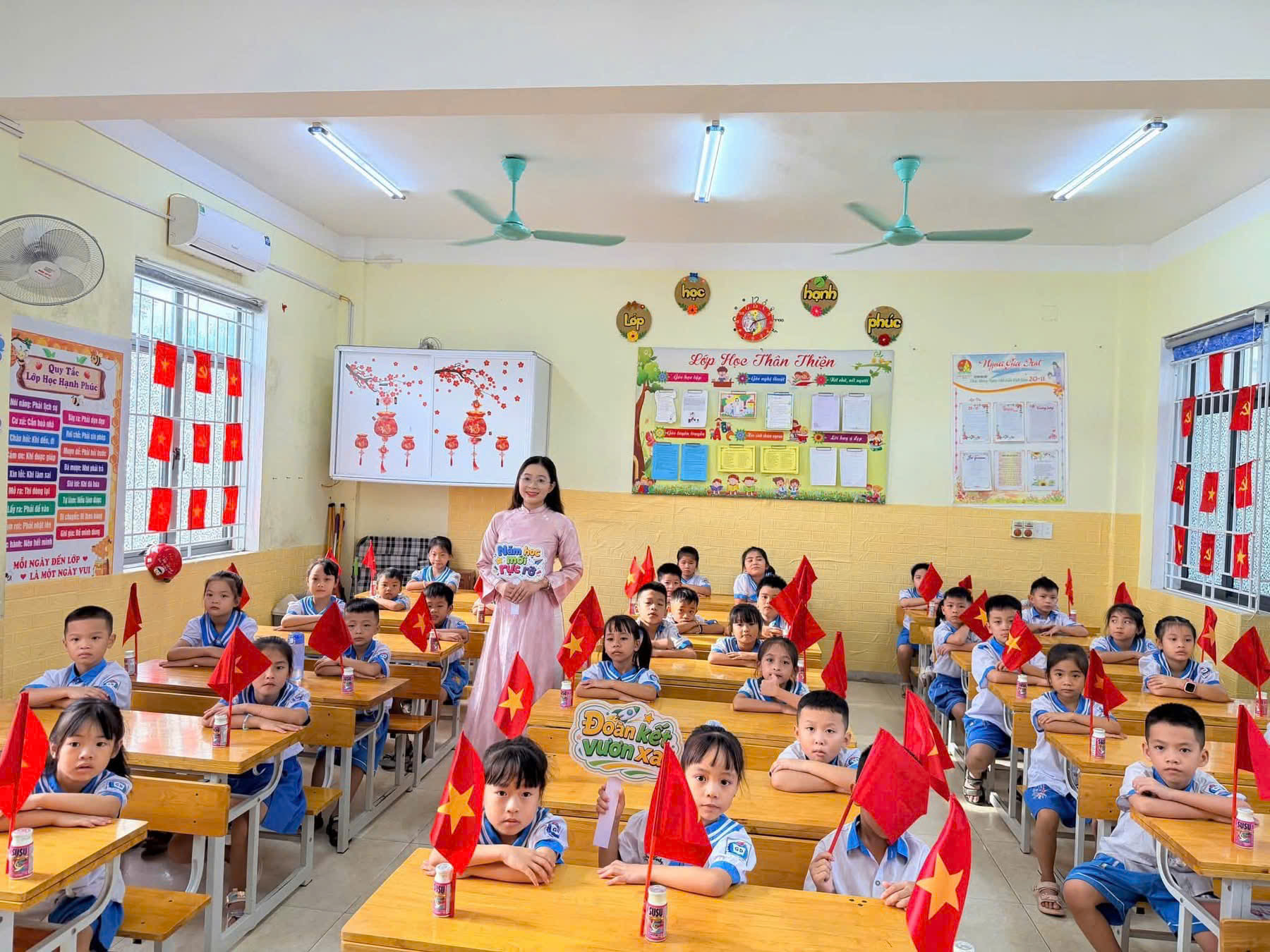 TRƯỜNG TIỂU HỌC TRƯỜNG VINH 1 HÂN HOAN CHÀO ĐÓN NĂM HỌC MỚI 2026–2027