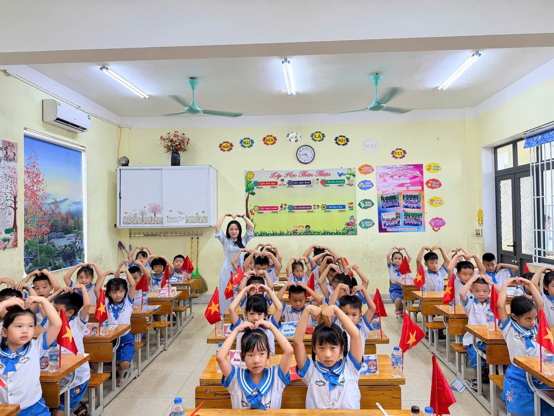 TRƯỜNG TIỂU HỌC TRƯỜNG VINH 1 HÂN HOAN CHÀO ĐÓN NĂM HỌC MỚI 2026–2027